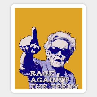 rage against the teens Magnet